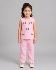 Baby Pink Bow Set
