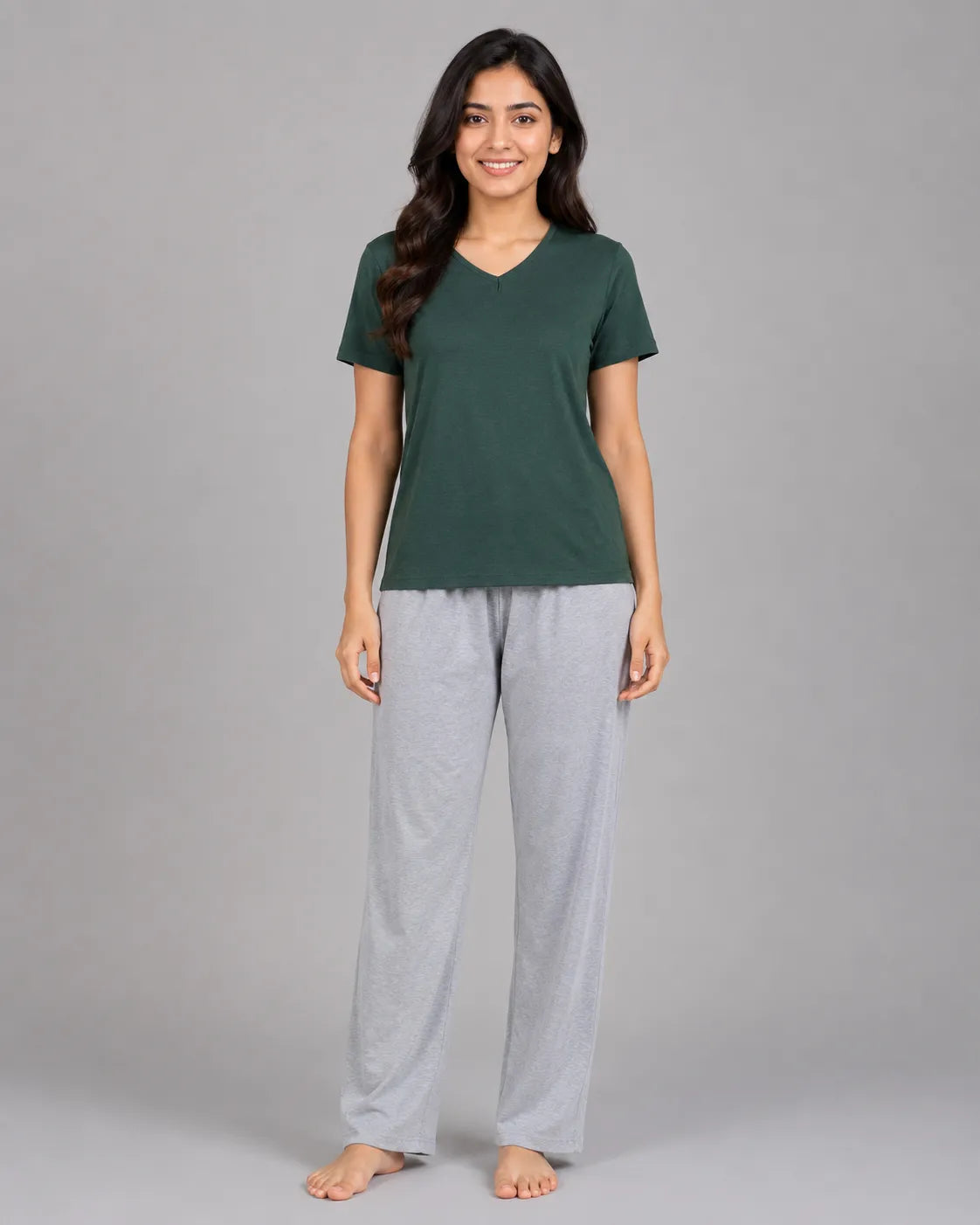 Women Ever Green Pajama Set