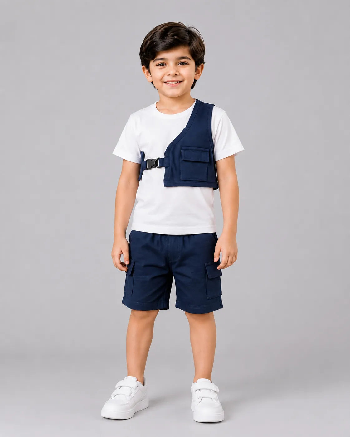 Urban Adventurer Short Set - Navy Blue