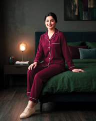 Maroon Classic Dream Lounge Set