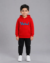 Kids Winter Hoodie Set | Vagabond Printed