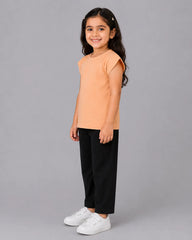 Comfy Chic Co-Ord Set - peach