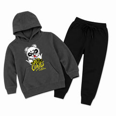 Kids Winter Hoodie Set | No Limit Bear Printed