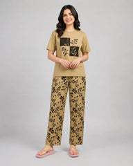 Earthy Bloom Lounge Pajama