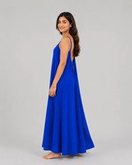 Cami Flow Maxi Dress - Blue