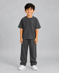 Drop Shoulder Co-Ord Set - Dark Grey