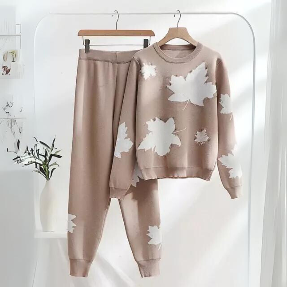 Maple Leaf Loungewear Set