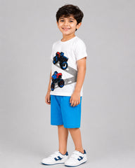 Turbo Truck Short Set - Sky Blue