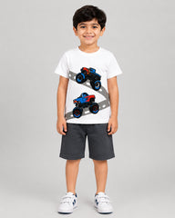 Turbo Truck Short Set - Dark Grey