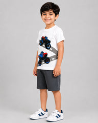 Turbo Truck Short Set - Dark Grey