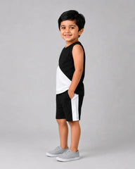 Mono Sport Shorts Set - Black