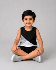 Mono Sport Shorts Set - Black