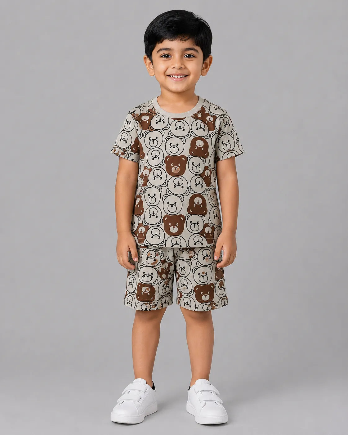Bear Buddy Short Set