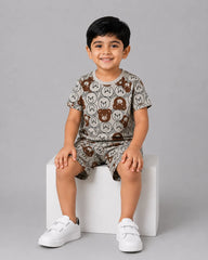 Bear Buddy Short Set