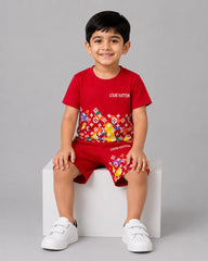 LV Great Short Set - Red