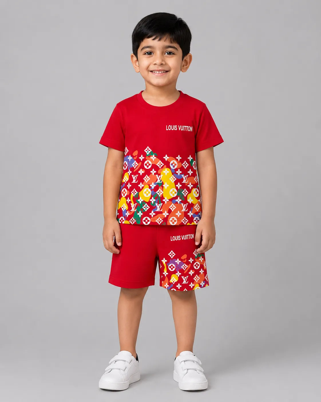 LV Great Short Set - Red