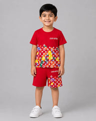 LV Great Short Set - Red