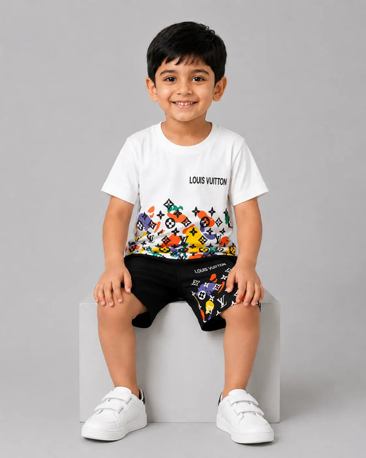 LV Great Short Set - White