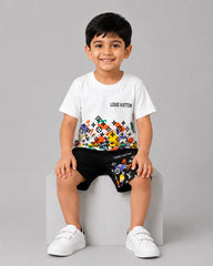 LV Great Short Set - White
