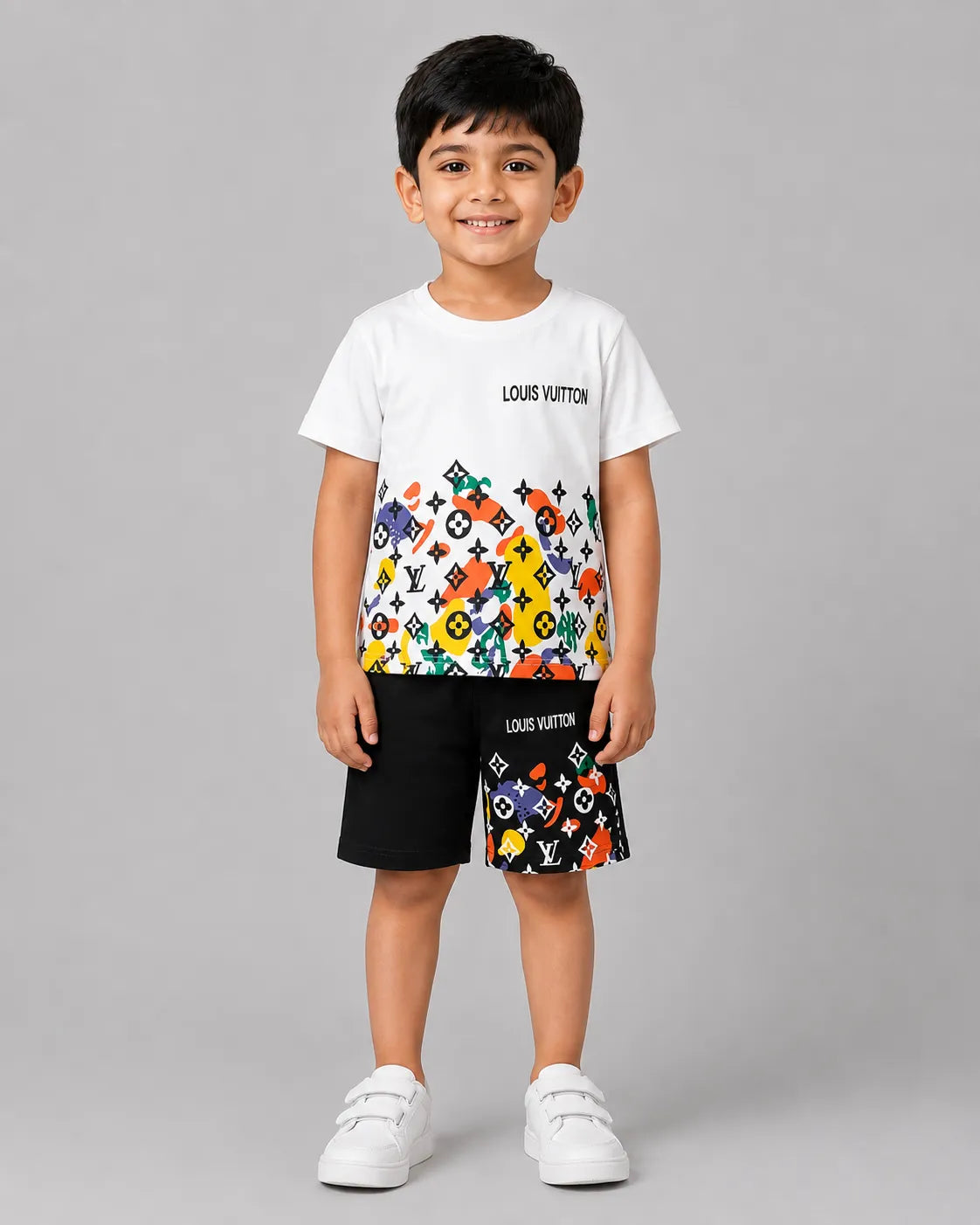 LV Great Short Set - White