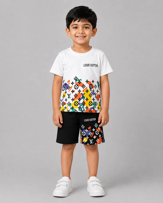 LV Great Short Set - White