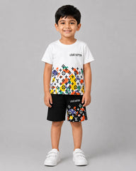 LV Great Short Set - White