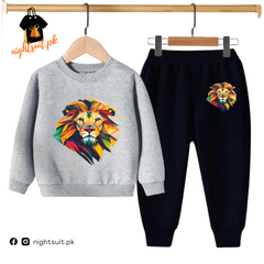 Grey Lion Kids Sweatshirt & Pant