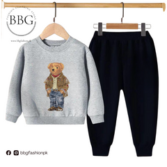Kids Winter Sweat Shirt Set | Versace Printed