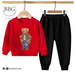 Kids Winter Sweat Shirt Set | Versace Printed