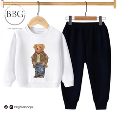 Kids Winter Sweat Shirt Set | Versace Printed