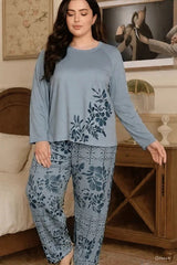 Serene Floral Comfort Pajama Set