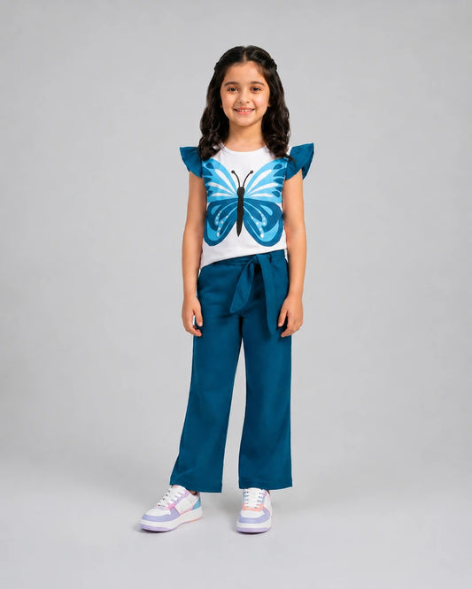 Fairy Wing Pajama Set - Blue