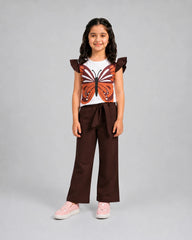 Fairy Wing Pajama Set - Brown