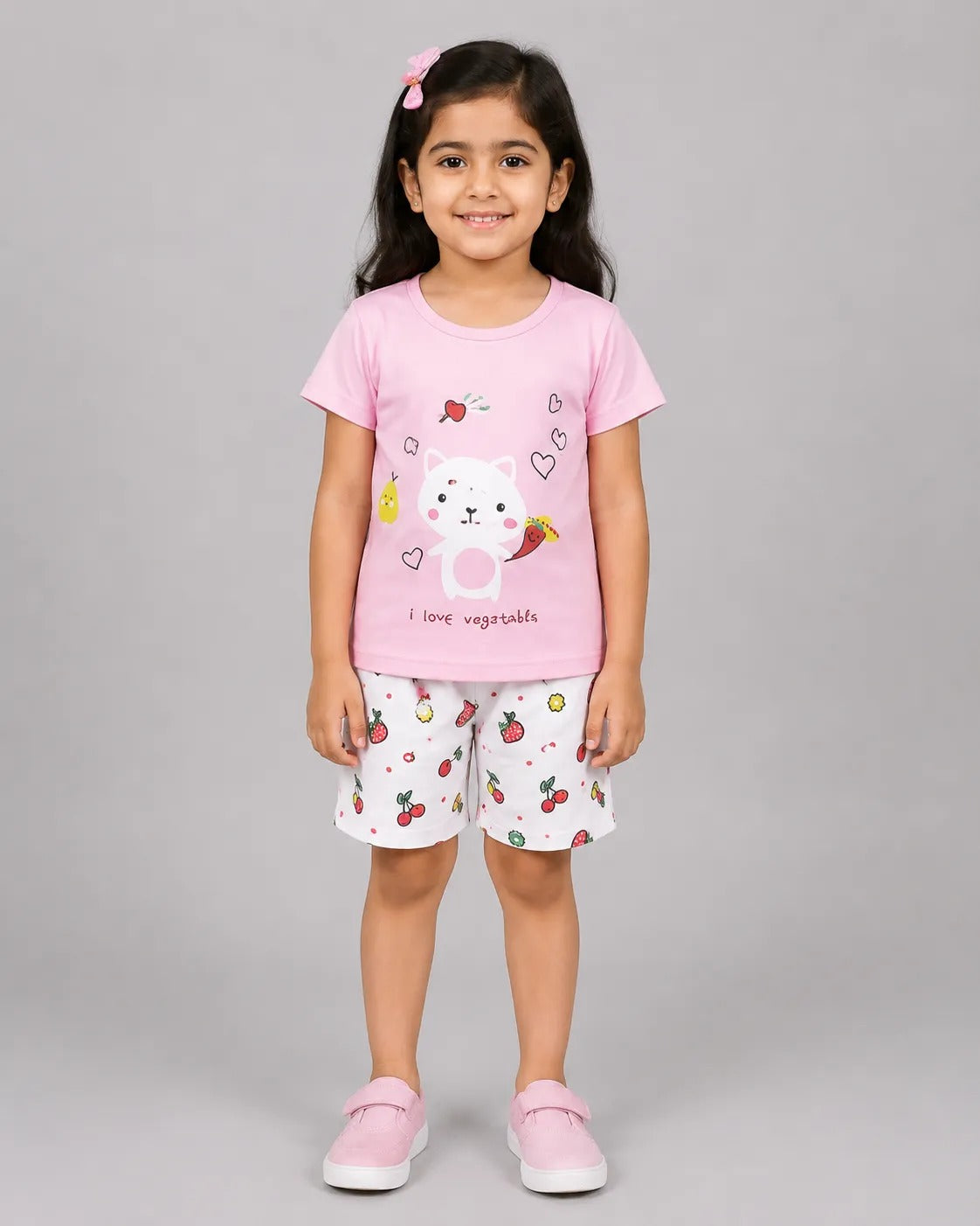 Veggie Cat Short Set