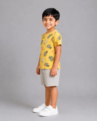 Little Pineapple Short Set