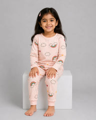 Pink Rainbow Kids Wear
