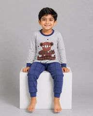 Cozy Bear Grey Kids Wear