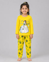 Little Angel Princess Pajama Set - Yellow
