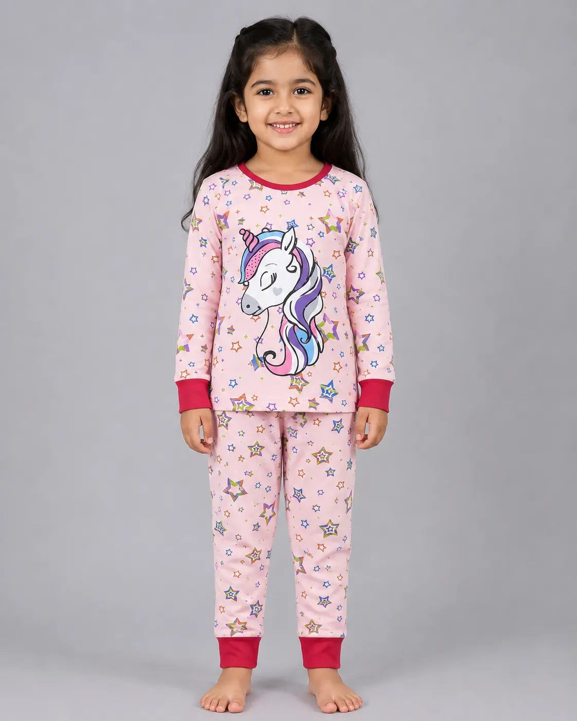 Magical Unicorn Pajama Set - Pink