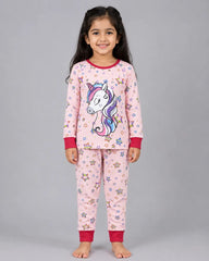 Magical Unicorn Pajama Set - Pink