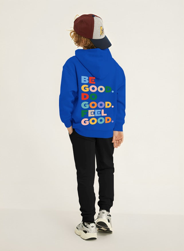 Be Good Printed Kids Hoodie Set