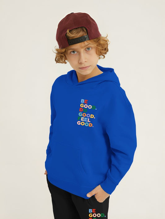 Be Good Printed Kids Hoodie Set