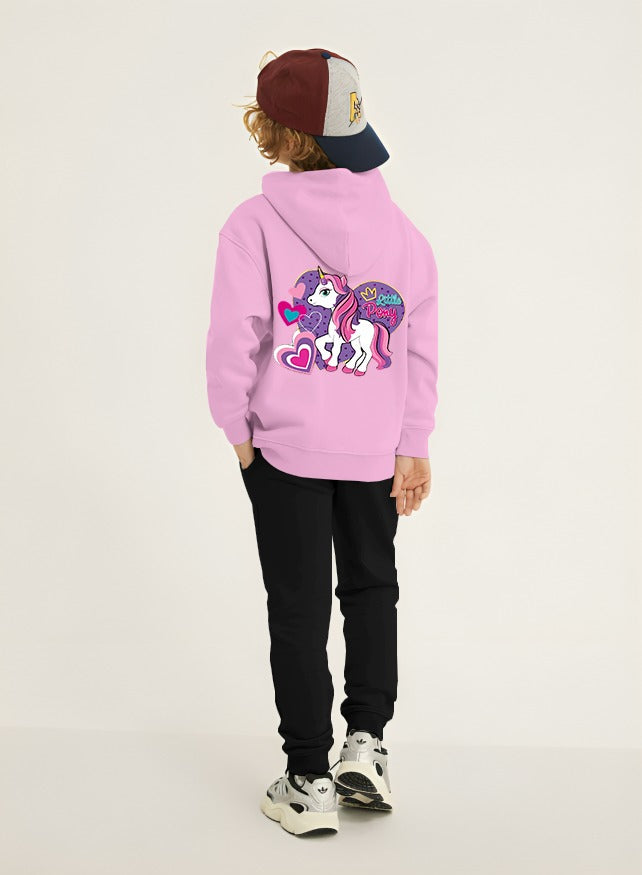 Unicorn Printed Kids Hoodie Set