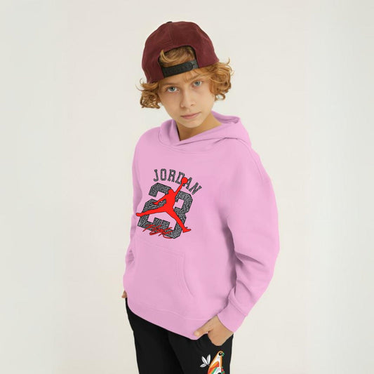 Kids Winter Hoodie Set | J 23 Printed