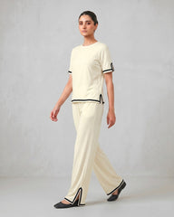 Baggy Style Loungewear - Cream