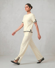 Baggy Style Loungewear - Cream