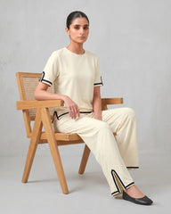 Baggy Style Loungewear - Cream