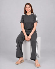 Turkish Panel Lounge Set - Grey