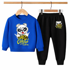 Kids Winter Sweat Shirt Set | No Limit Bear Printed