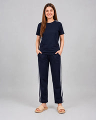 Turkish Panel Lounge Set - Navy Blue